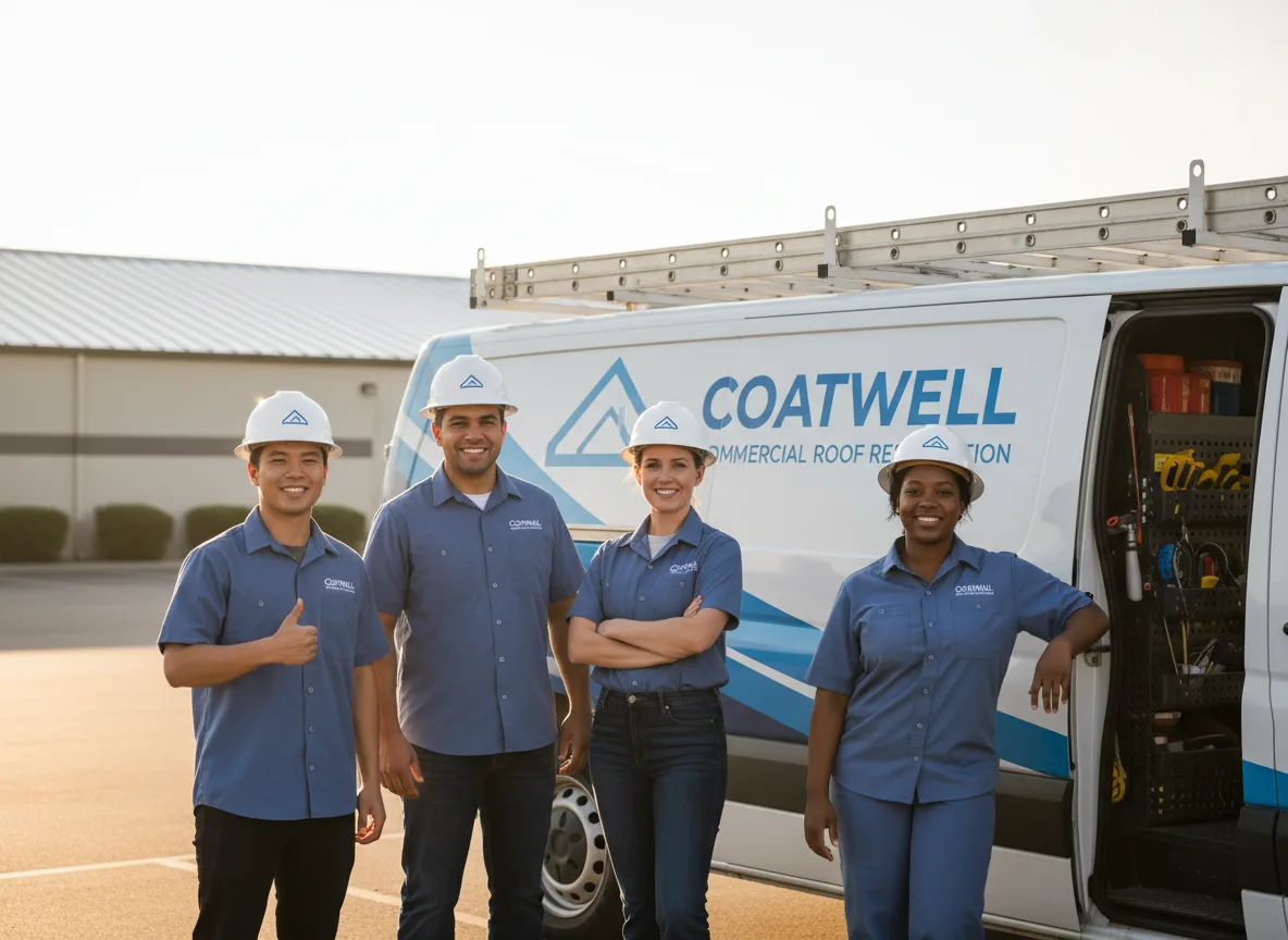 Commercial roof coating company in Prince George, VA